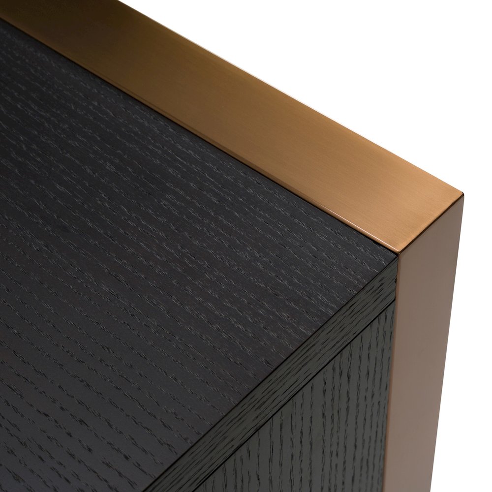 Modern Fauna Wenge and Rosegold Desk. Picture 7