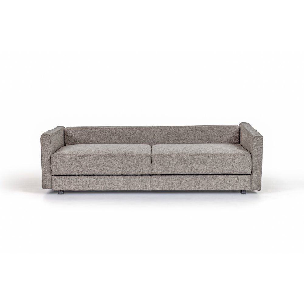 Divani Casa Fredonia Modern Grey Fabric Sofa Bed. Picture 3