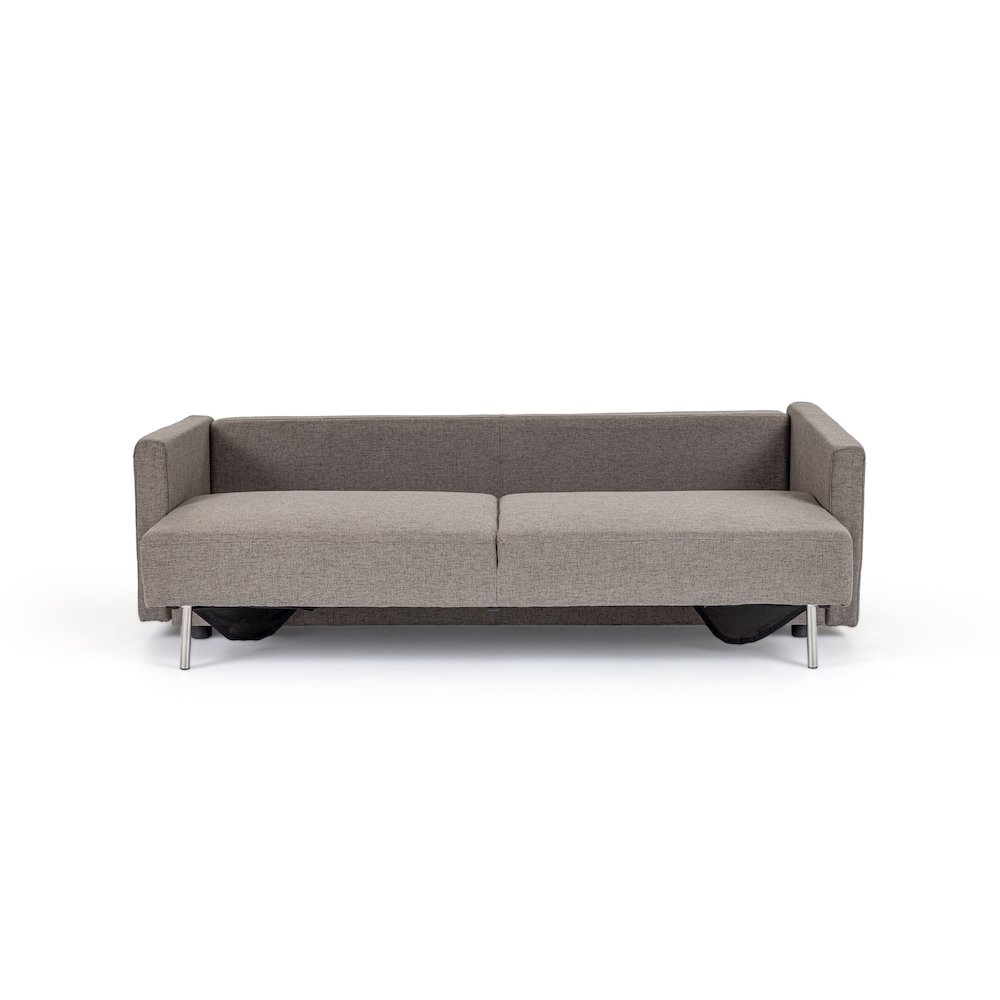 Divani Casa Fredonia Modern Grey Fabric Sofa Bed. Picture 6