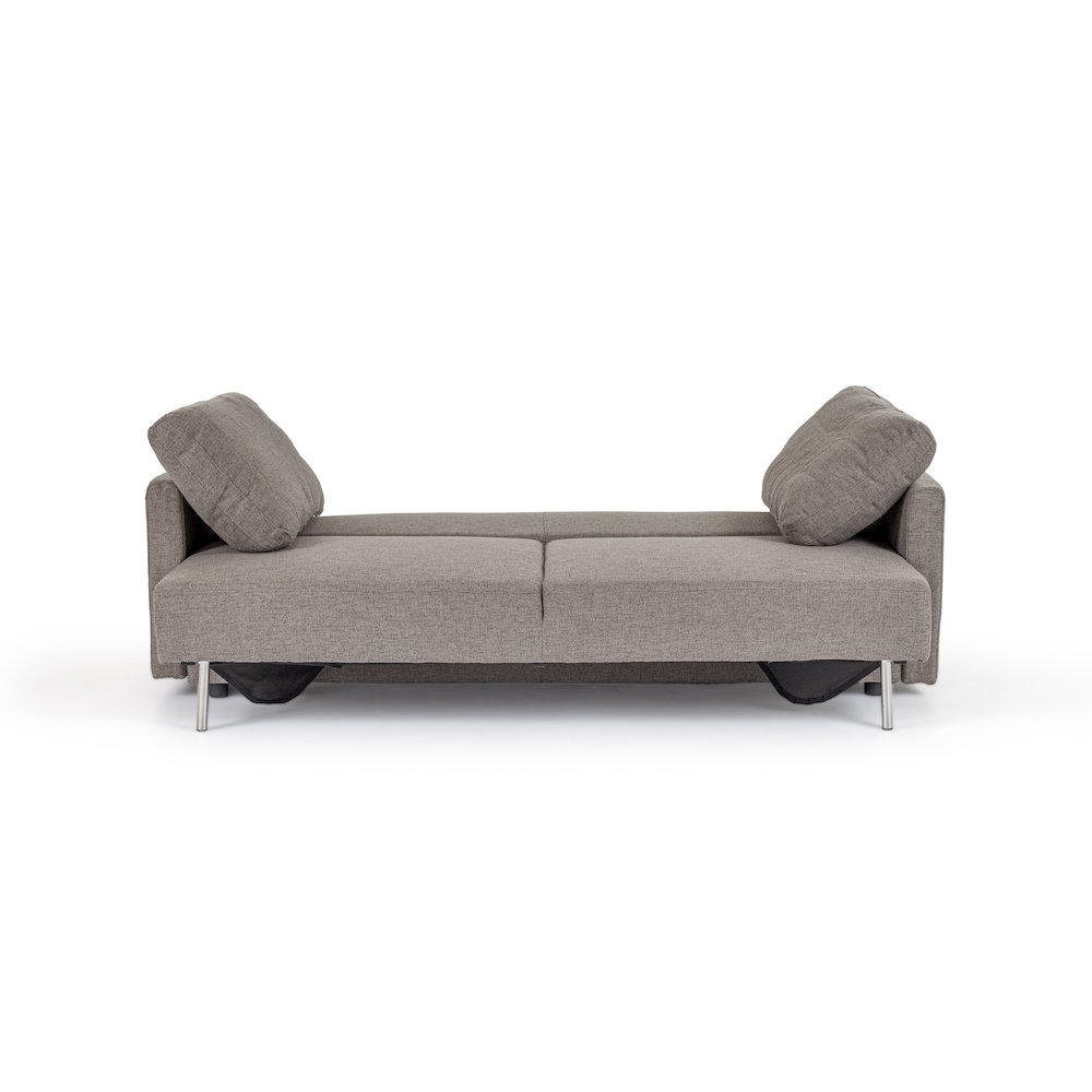 Divani Casa Fredonia Modern Grey Fabric Sofa Bed. Picture 2