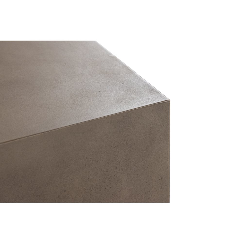 Modrest Fresno - Modern Grey Concrete Coffee Table. Picture 8