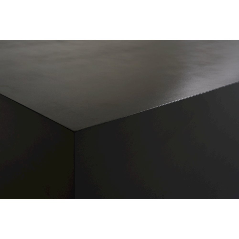 Modrest Fresno - Modern Black Concrete Coffee Table. Picture 7