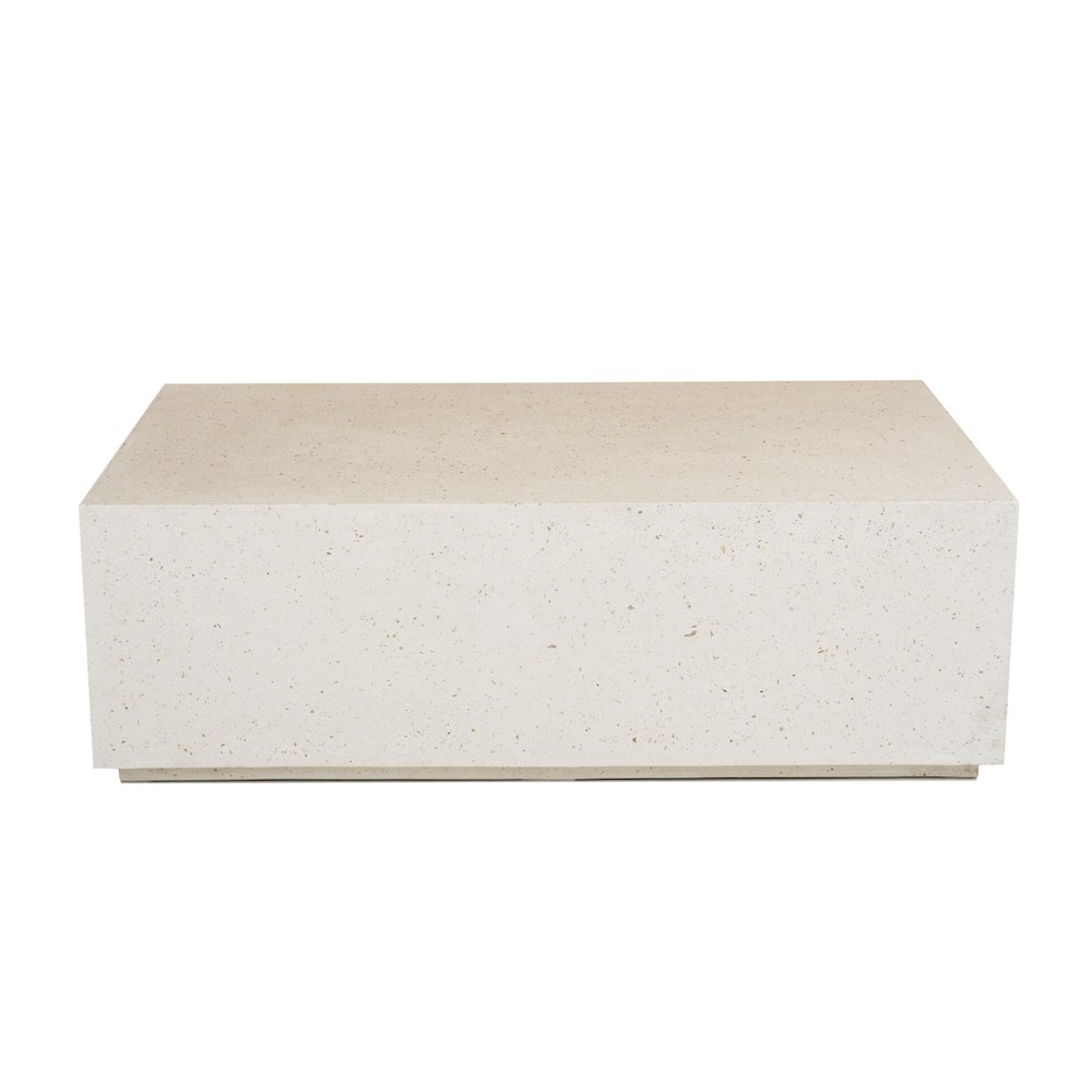 Modrest Fresno - Modern Terrazzo Concrete Coffee Table. Picture 5