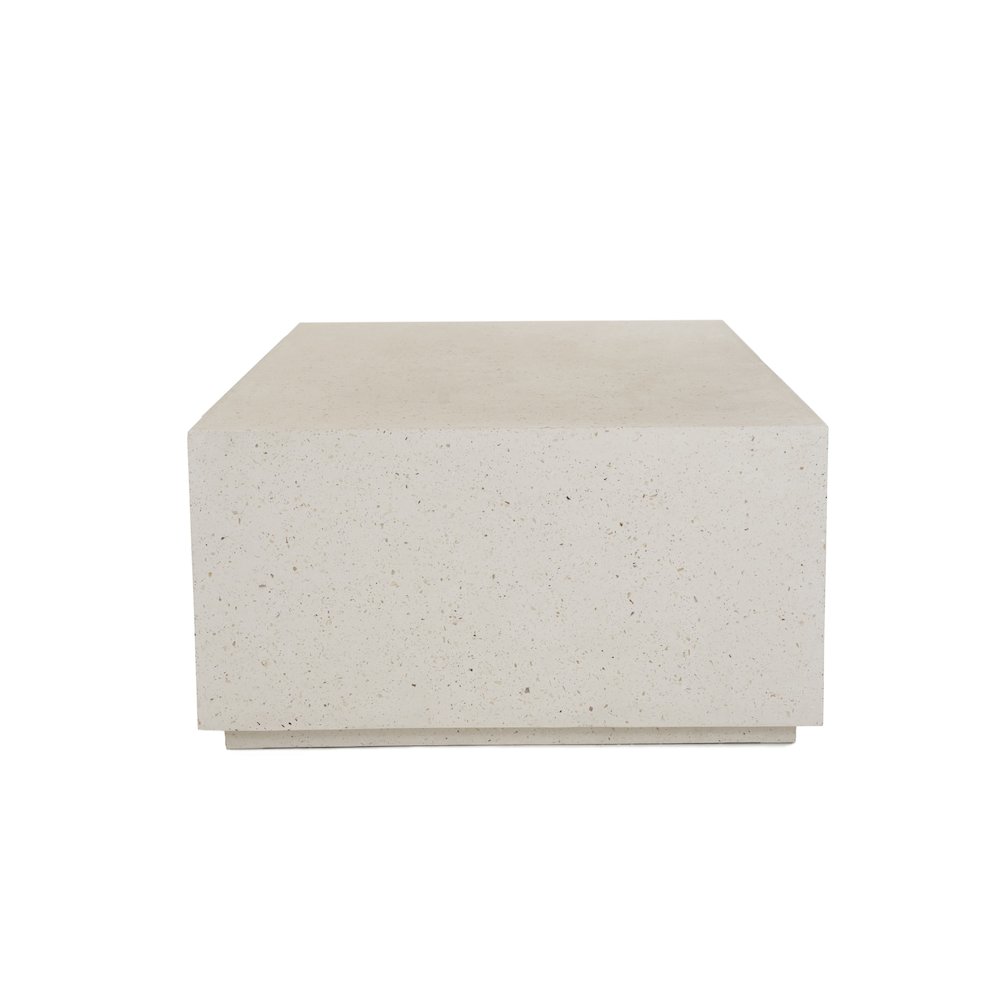 Modrest Fresno - Modern Terrazzo Concrete Coffee Table. Picture 6
