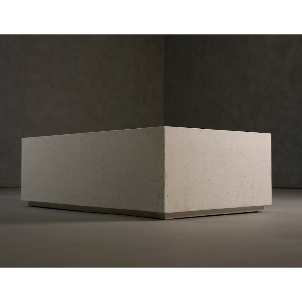 Modrest Fresno - Modern Terrazzo Concrete Coffee Table. Picture 8