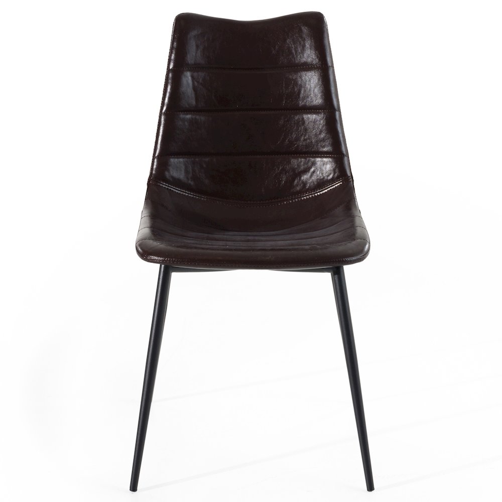 Gilliam - Modern Brown Dining Chair (Set of 2). Picture 3