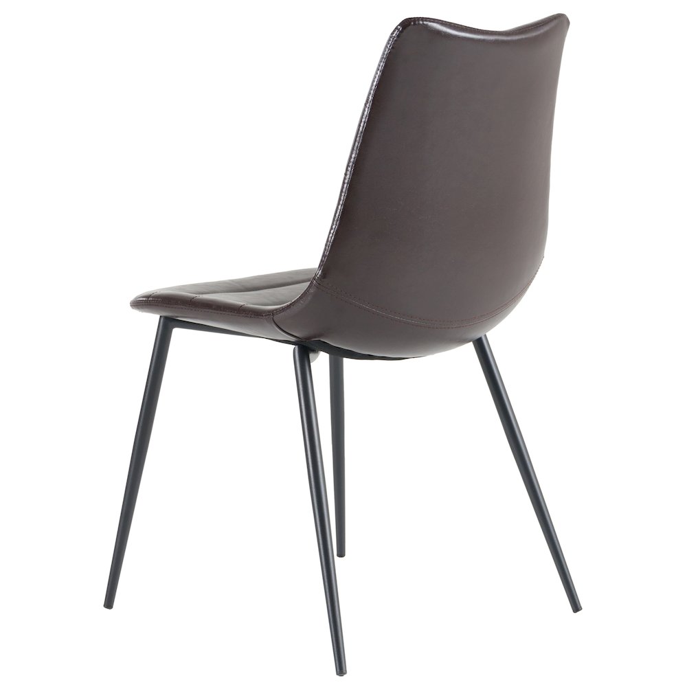Gilliam - Modern Brown Dining Chair (Set of 2). Picture 7