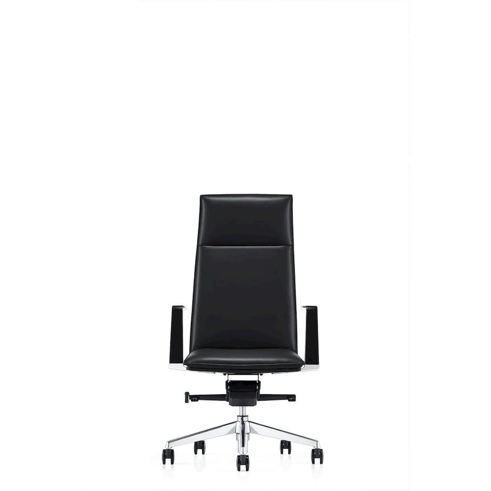 Modrest Gorsky - Modern Black High Back Executive Office Chair. Picture 2