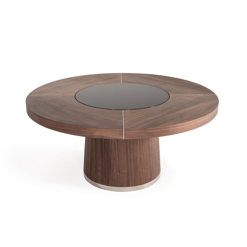 Modrest Houston - Round Modern Dining Table. Picture 5