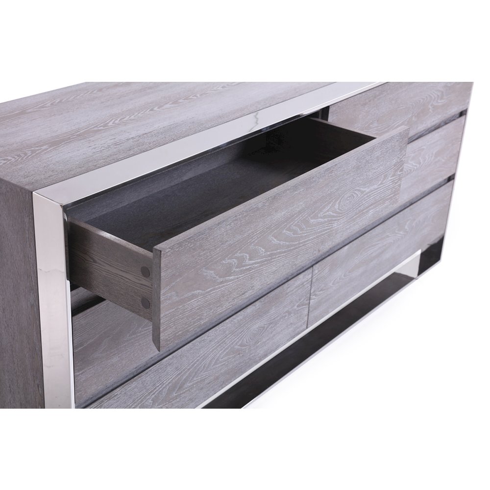Modrest Arlene Modern Grey Elm Dresser. Picture 3
