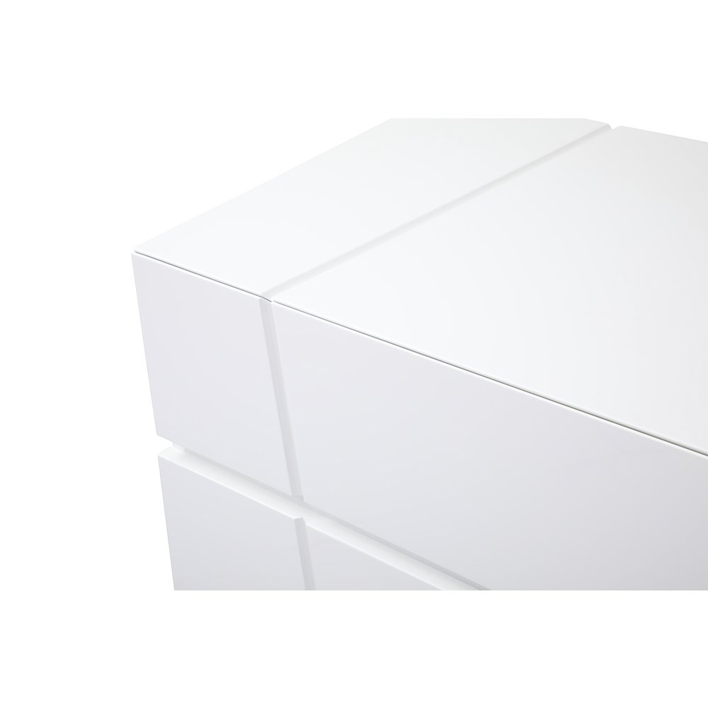 Modrest Chrysler Modern White Dresser. Picture 2