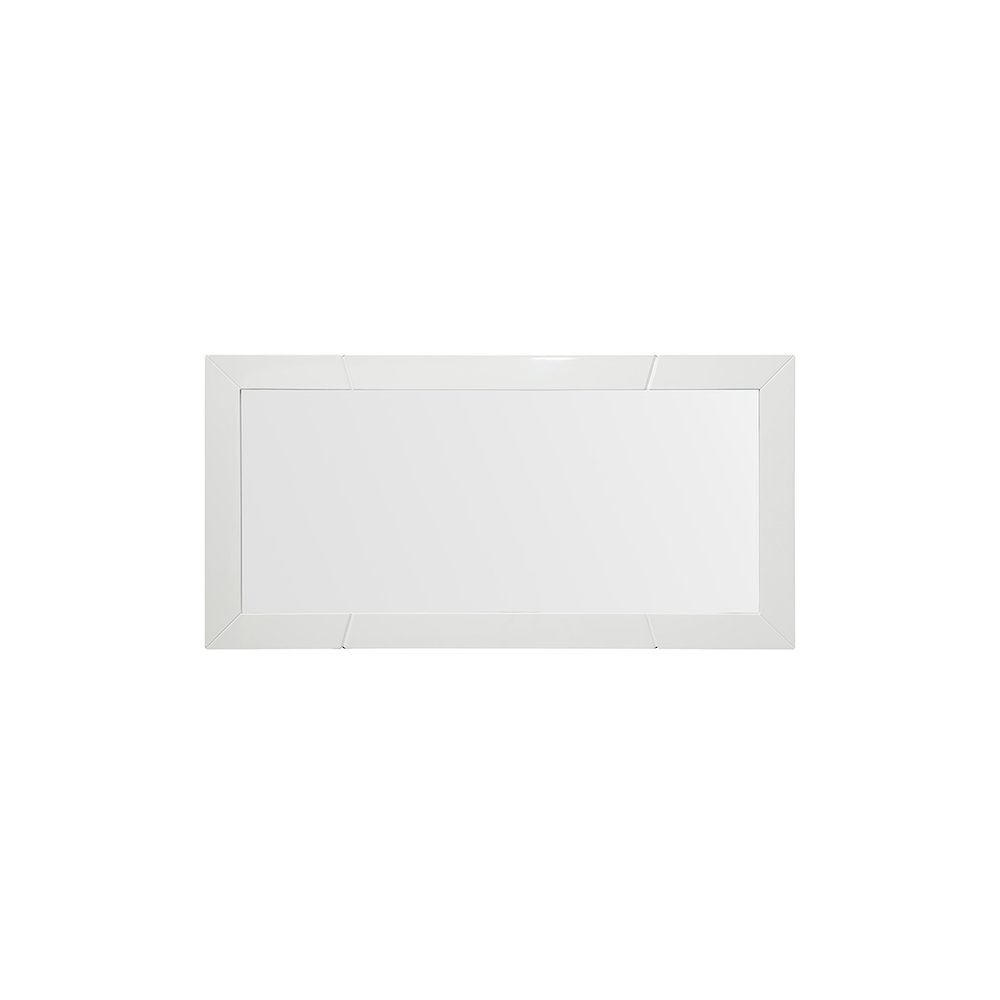 Modrest Chrysler Modern White Mirror. Picture 1