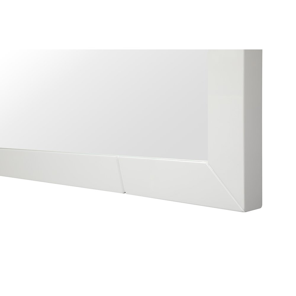 Modrest Chrysler Modern White Mirror. Picture 3