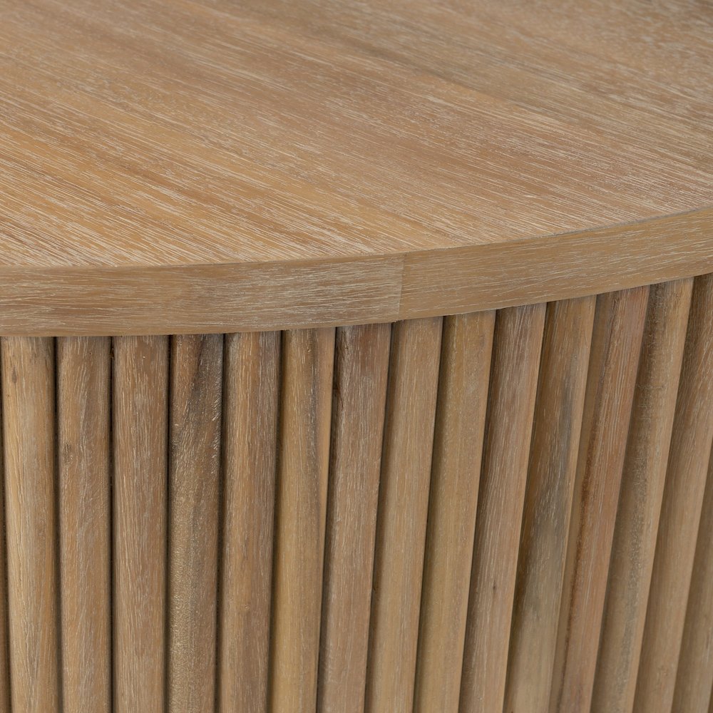 Jacobson - Modern Natural Acacia Coffee Table. Picture 6