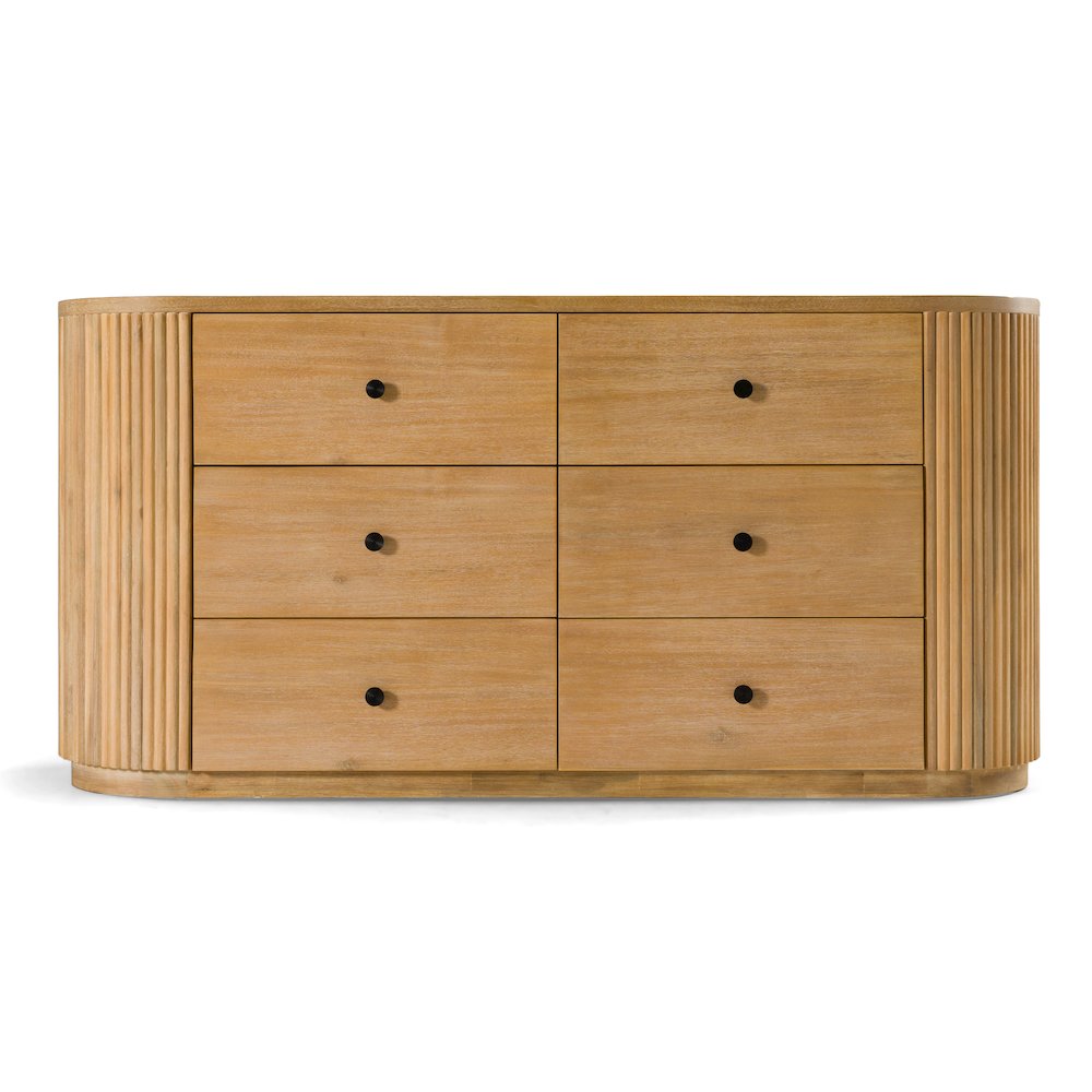 Jacobson - Modern Natural Acacia Dresser. Picture 1