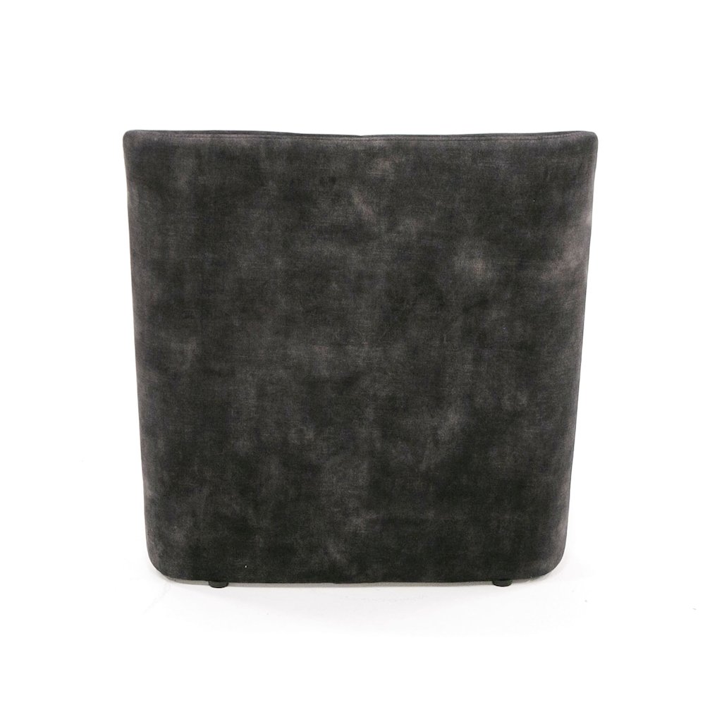 Modrest - Modern Jarvis Accent Dark Grey Fabric Chair. Picture 3