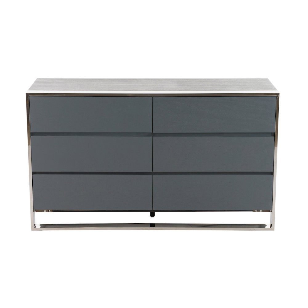 Modrest Jolene - Modern Grey Dresser. Picture 6