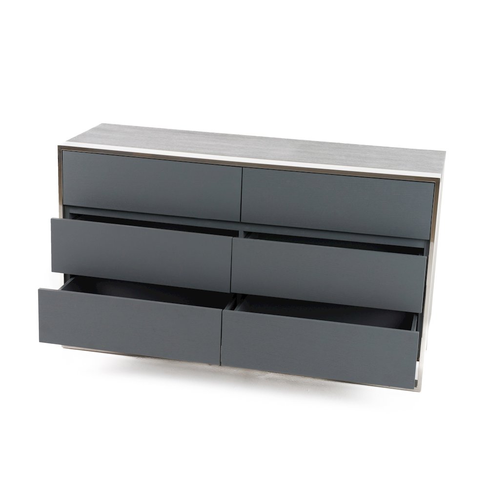 Modrest Jolene - Modern Grey Dresser. Picture 8