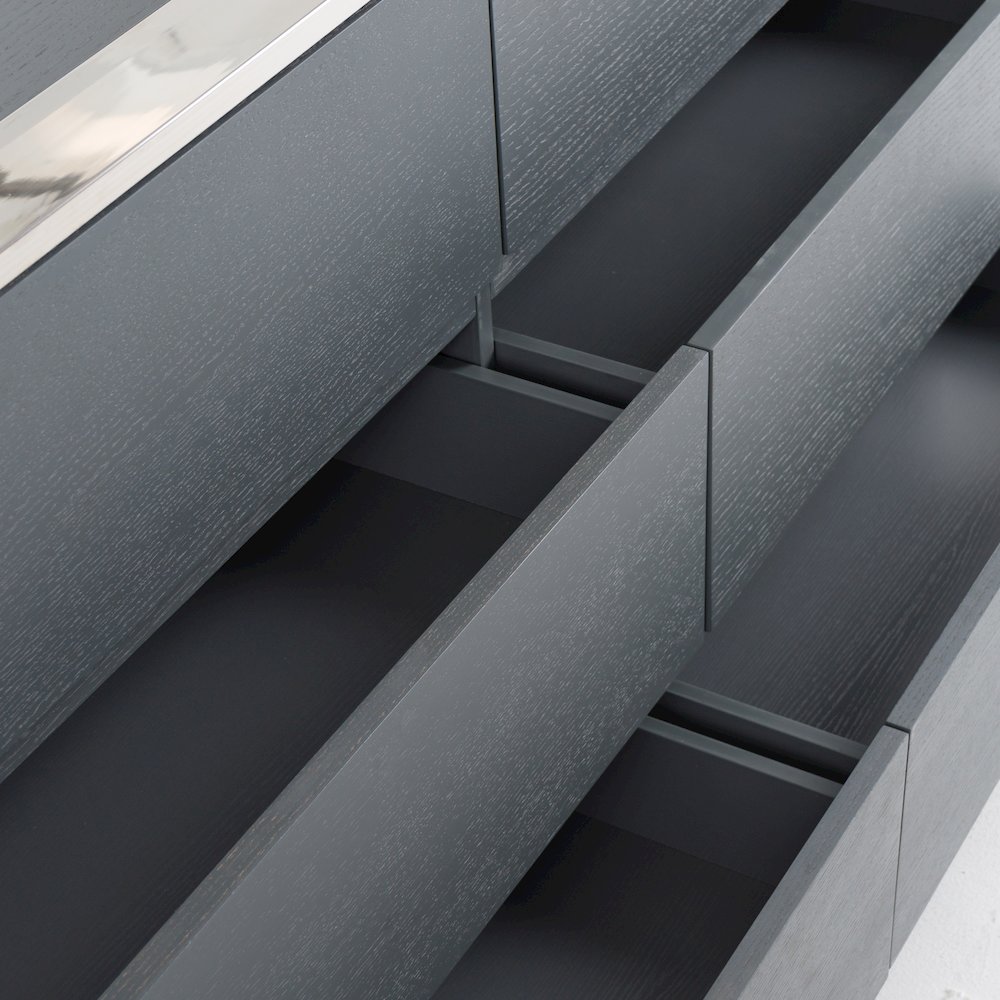 Modrest Jolene - Modern Grey Dresser. Picture 9