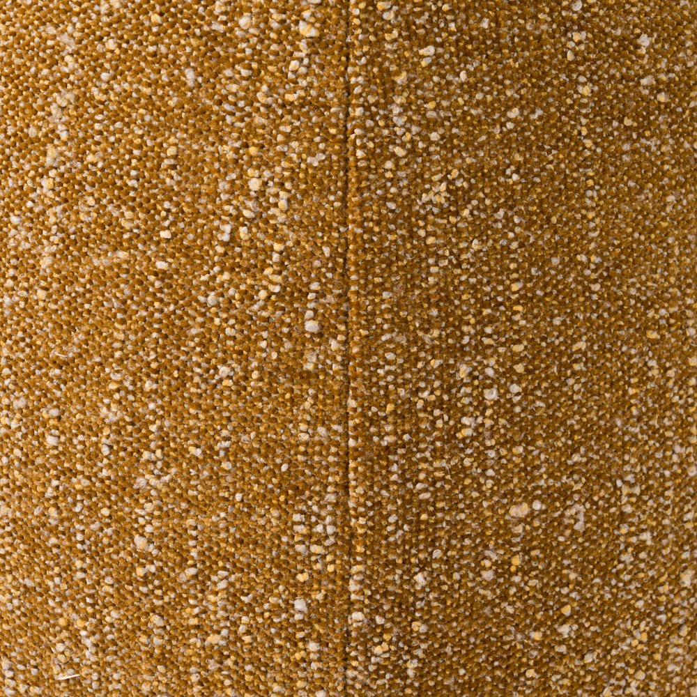 Kinsey - Modern Mustard Small River Rock Ottoman. Picture 2
