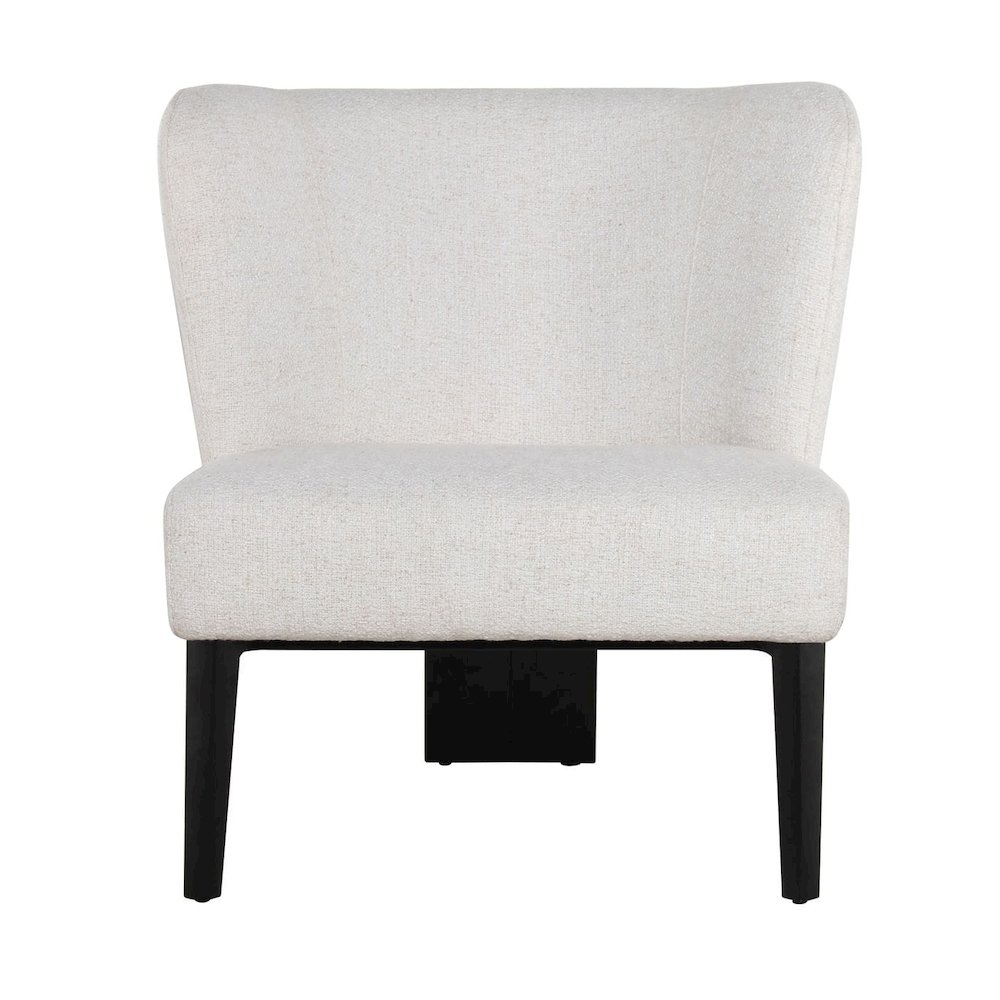 Divani Casa Ladean - Modern White Accent Chair. Picture 1