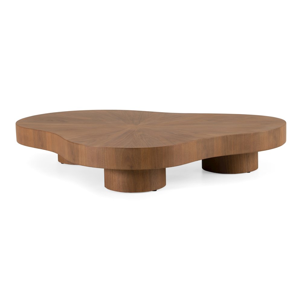 Larch - Modern Walnut Nesting Table Set. Picture 4