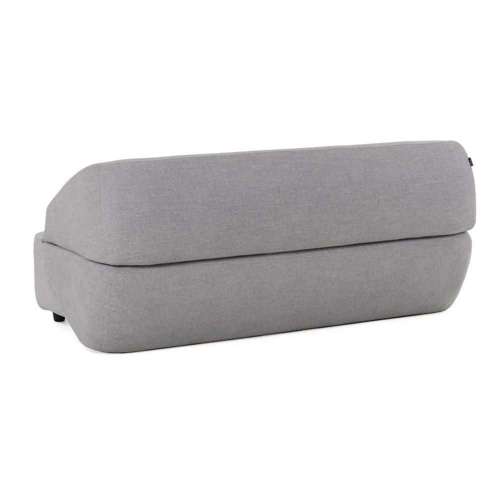 Divani Casa Lerner - Modern Light Grey Fabric Sofa Bed. Picture 7
