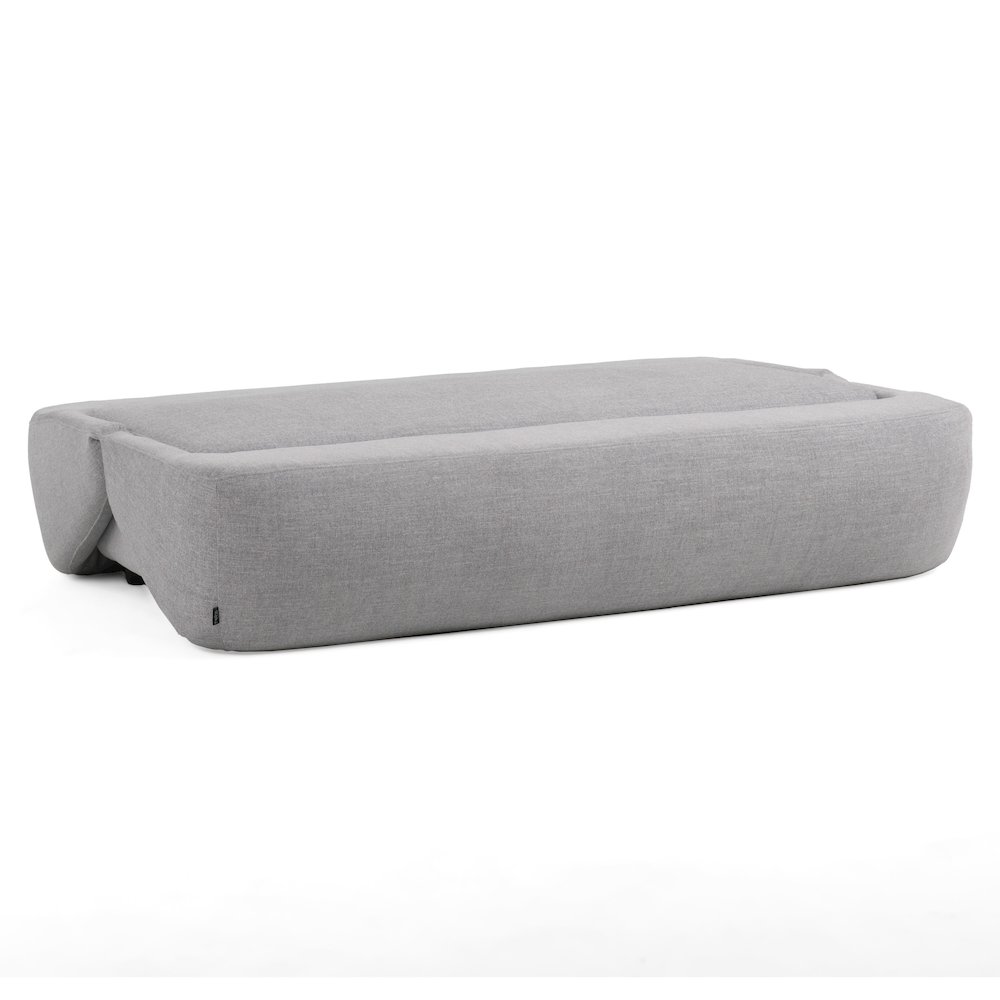 Divani Casa Lerner - Modern Light Grey Fabric Sofa Bed. Picture 9