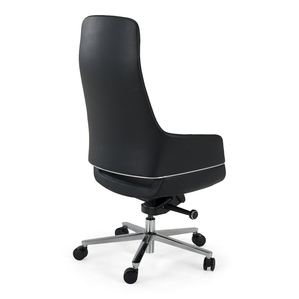 Liddell - Modern Black Leather Executive Office Chair. Picture 8
