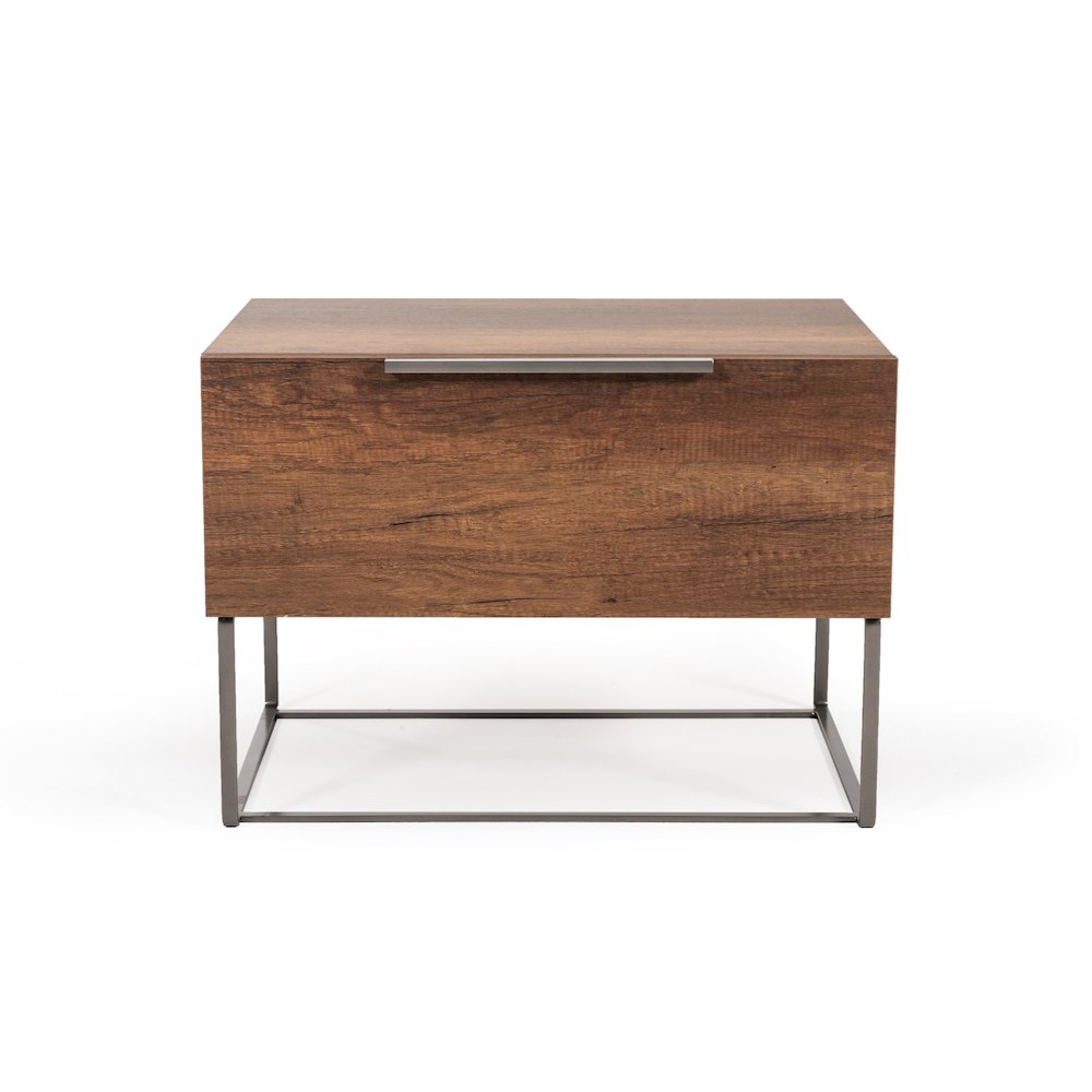 Nova Domus Lorenzo Italian Modern Light Oak Nightstand. Picture 1