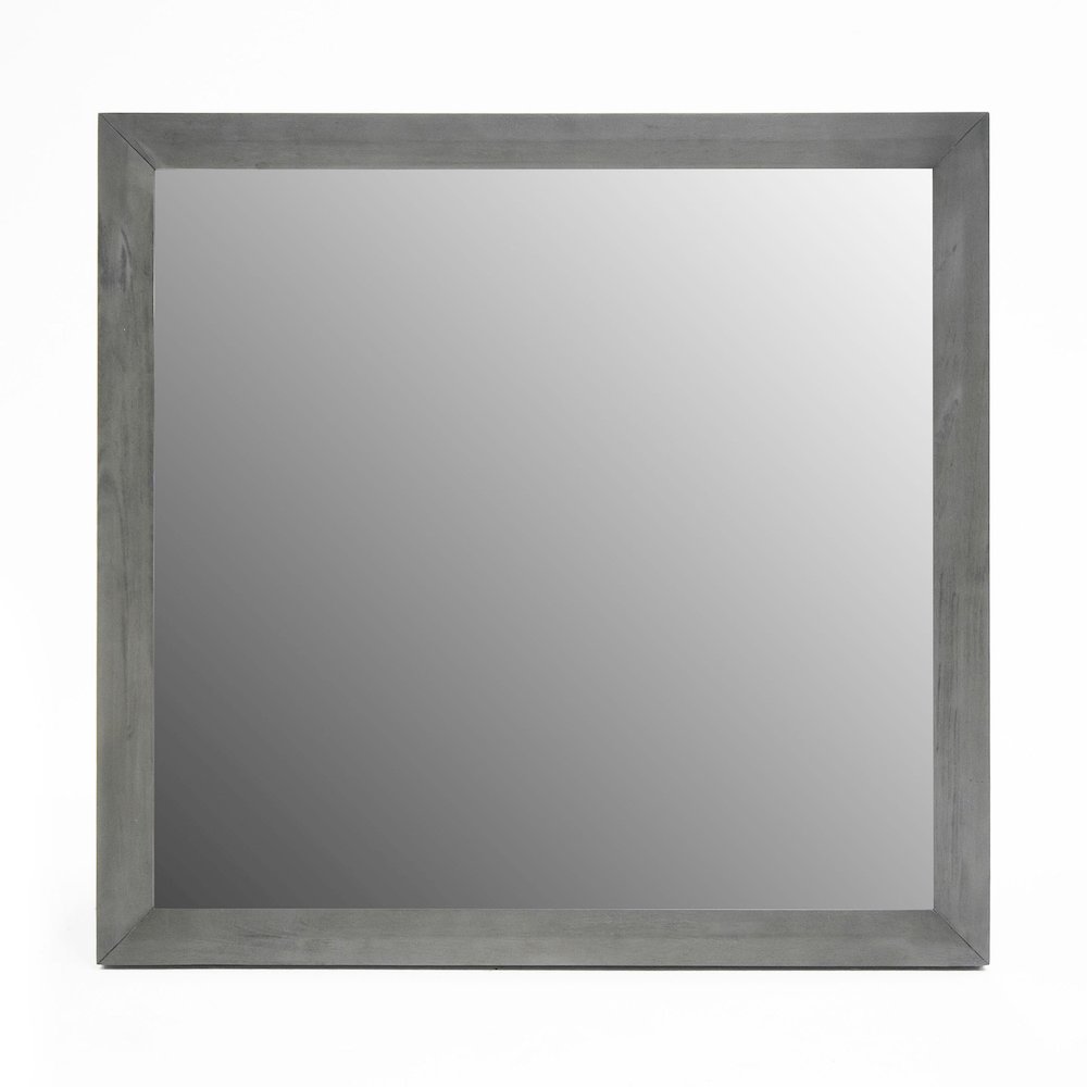 Modrest Manhattan- Contemporary Grey Mirror. Picture 1