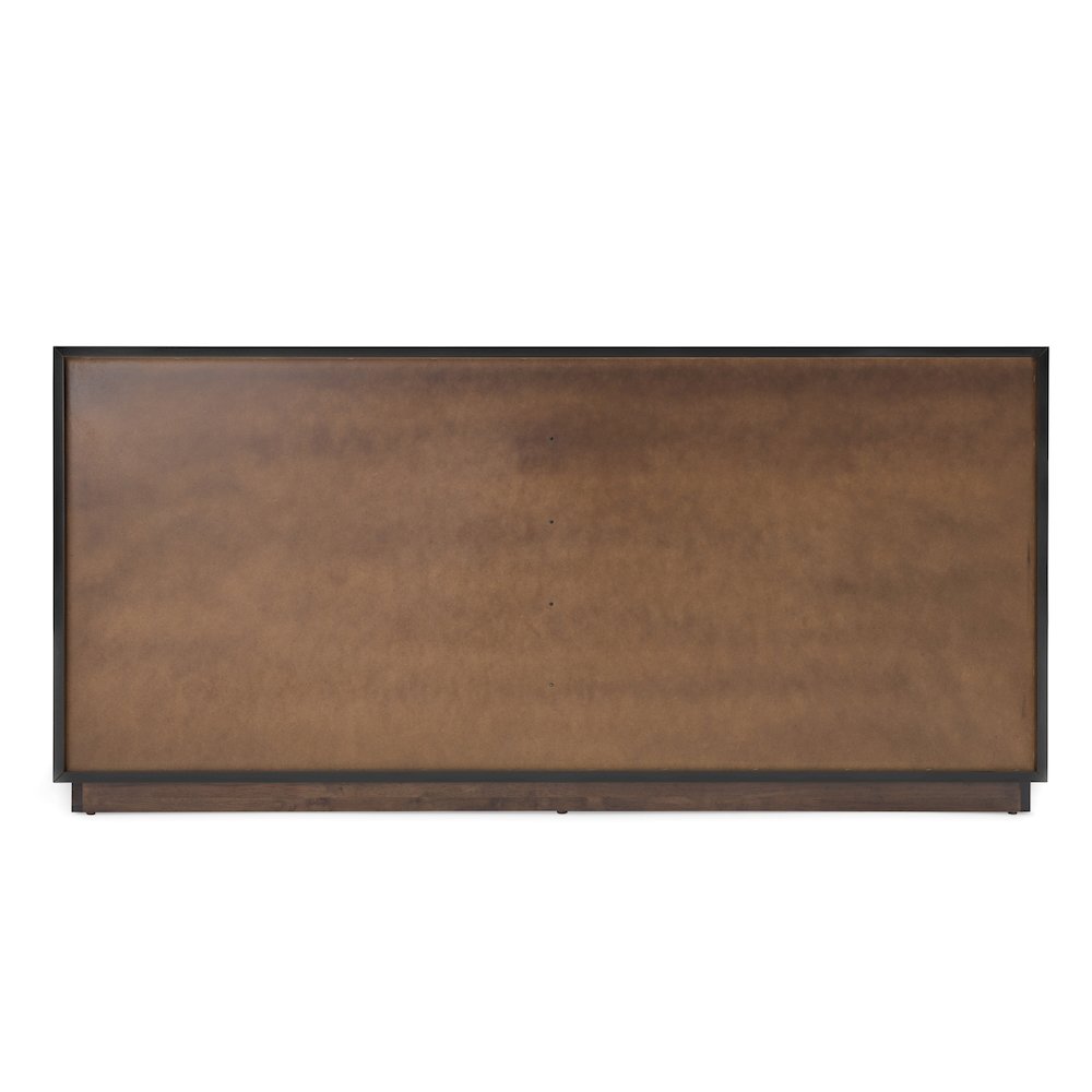 Modrest Manhattan - Contemporary Brown Oak and Gold Dresser. Picture 10