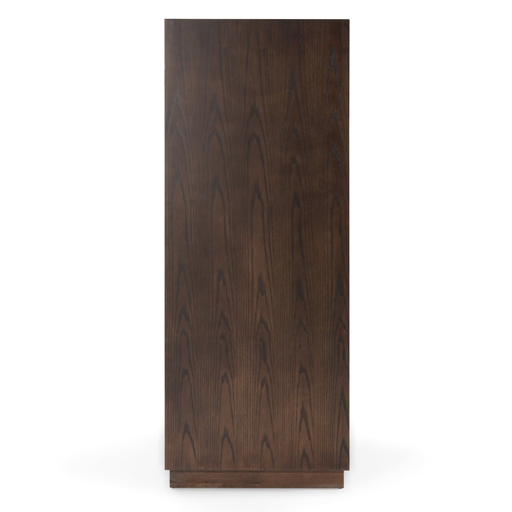 Modrest Manhattan - Contemporary Brown Oak and Gold Chest. Picture 8
