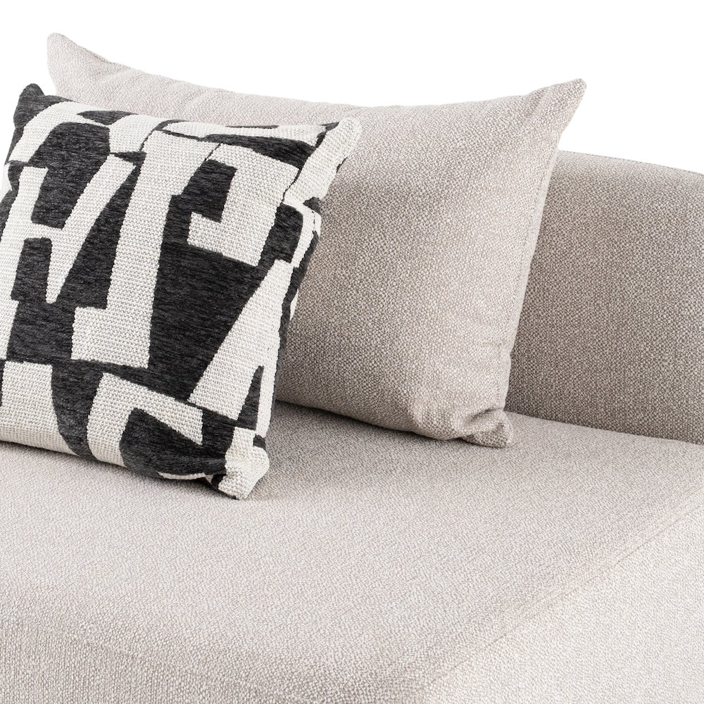 Divani Casa Marge - Contemporary Beige Sectional Sofa. Picture 8
