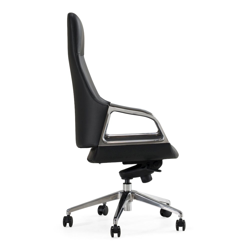 Merlo - Modern Black High Back Executive Office Chair. Picture 2