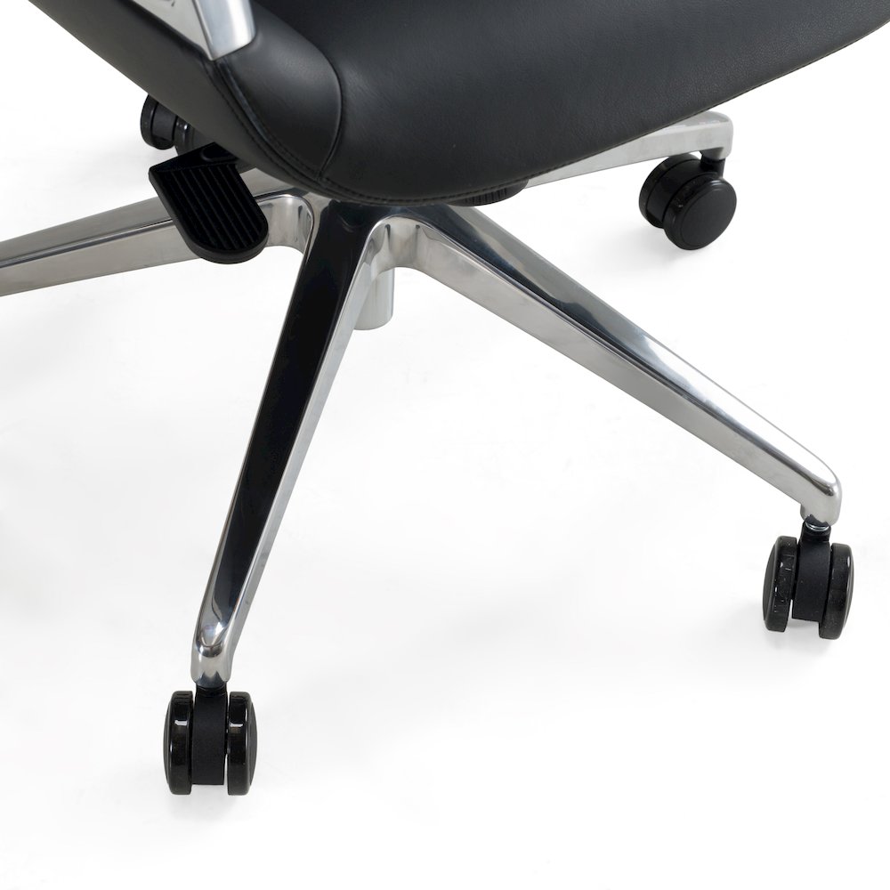 Merlo - Modern Black High Back Executive Office Chair. Picture 5
