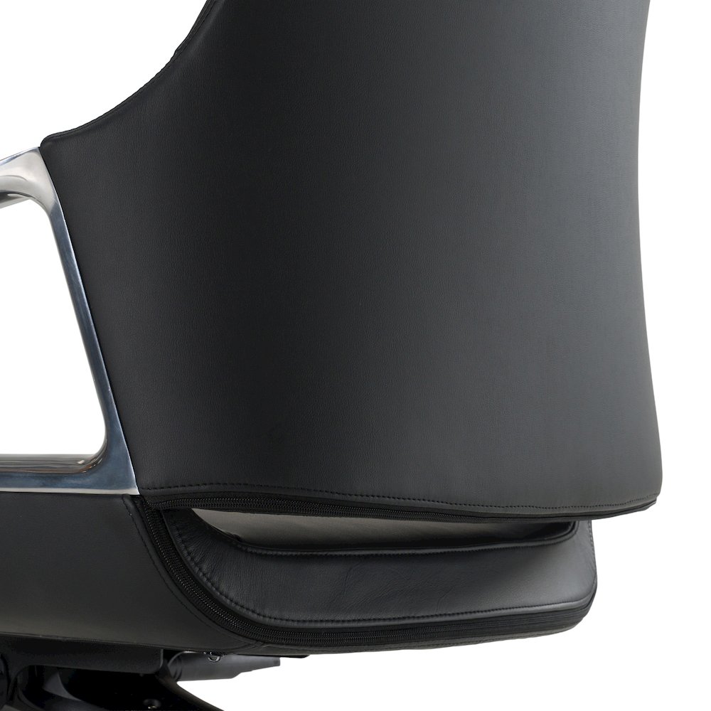 Merlo - Modern Black High Back Executive Office Chair. Picture 6