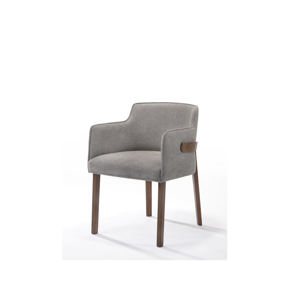 Jordan Modern Walnut and Grey Dining Set. Picture 2