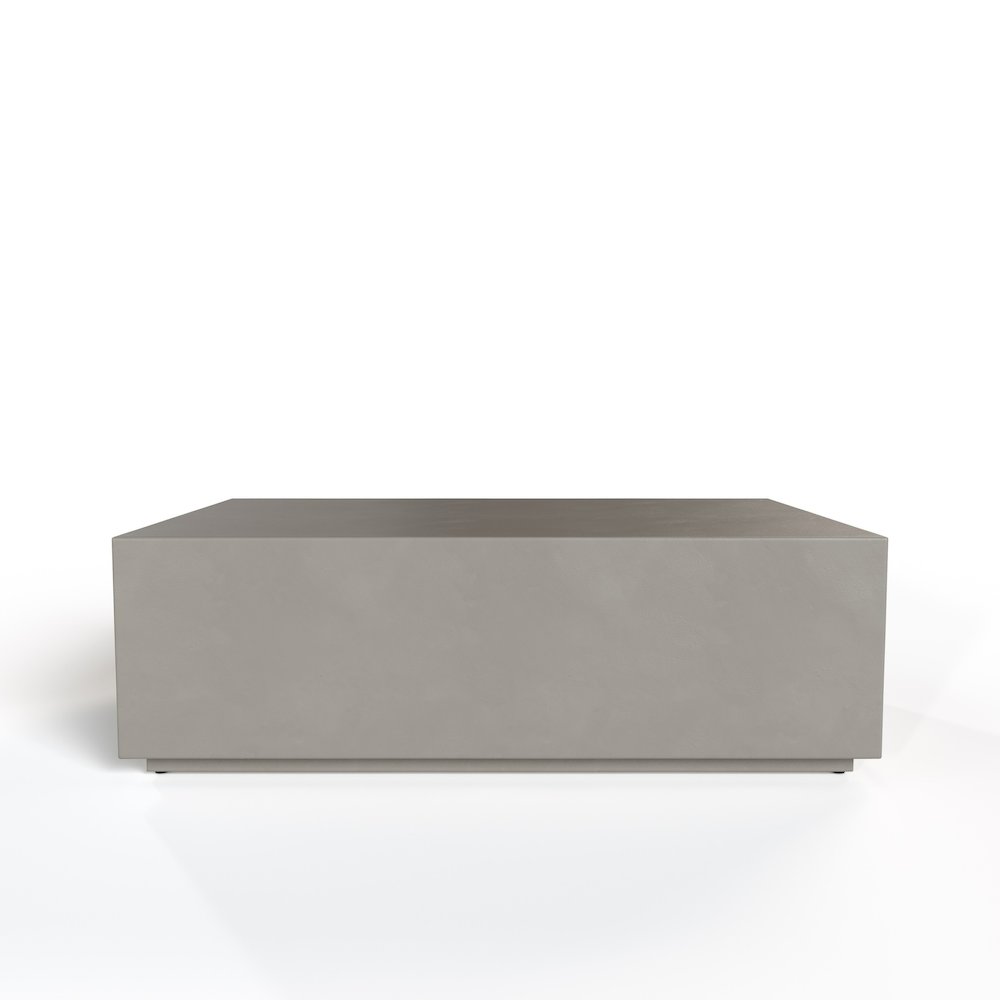 Modrest Fresno - Modern Grey Concrete Coffee Table. Picture 2