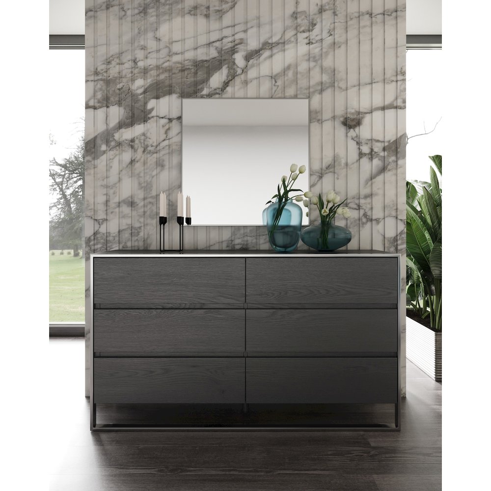 Modrest Jolene - Modern Grey Dresser. Picture 4