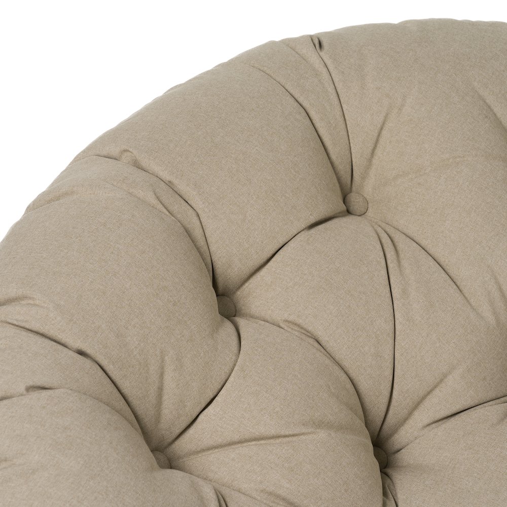 Renava Moon - Outdoor Beige Lounge Chair. Picture 7