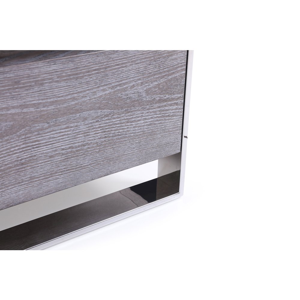Modrest Arlene Modern Grey Elm Nightstand. Picture 2