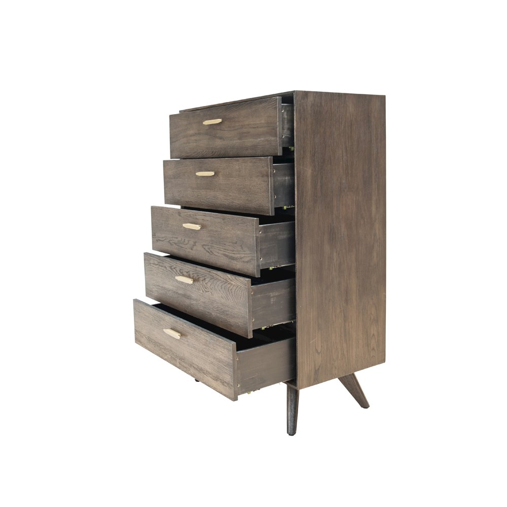 Modrest Novak Modern Dark Oak Chest. Picture 2