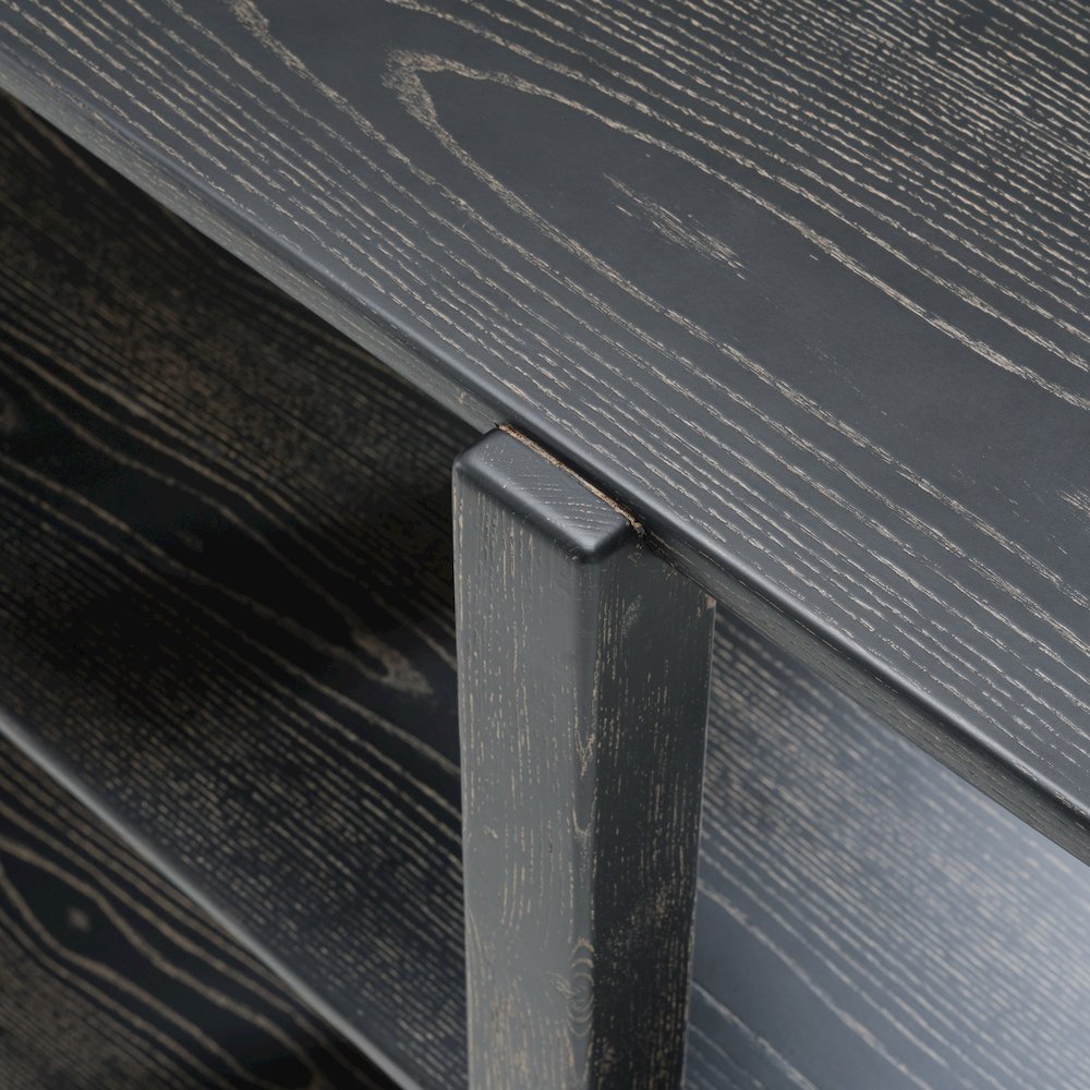 Modrest Noah - Modern Dark Brown Bookshelf. Picture 5