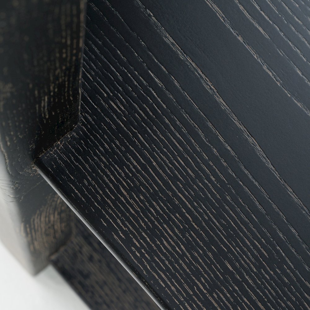 Modrest Noah - Modern Dark Brown Bookshelf. Picture 6