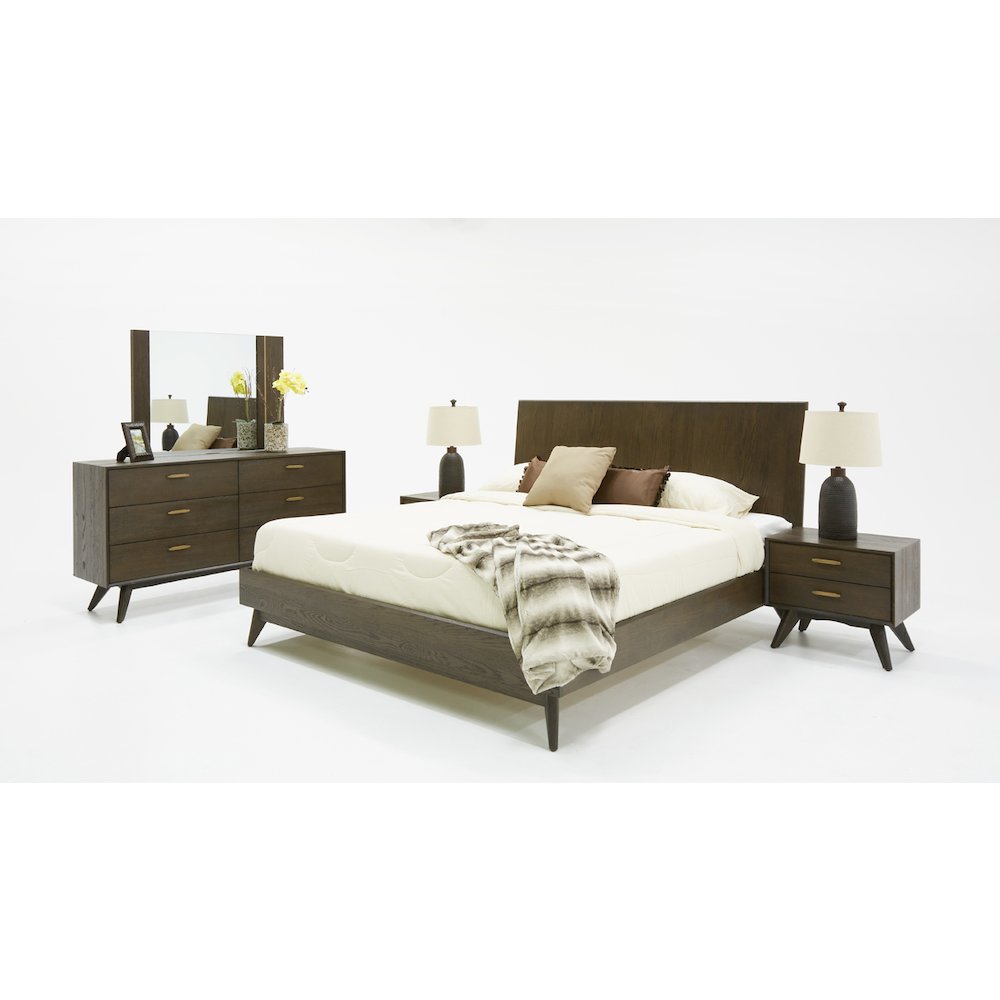 Modrest Novak Modern Dark Oak Chest. Picture 11