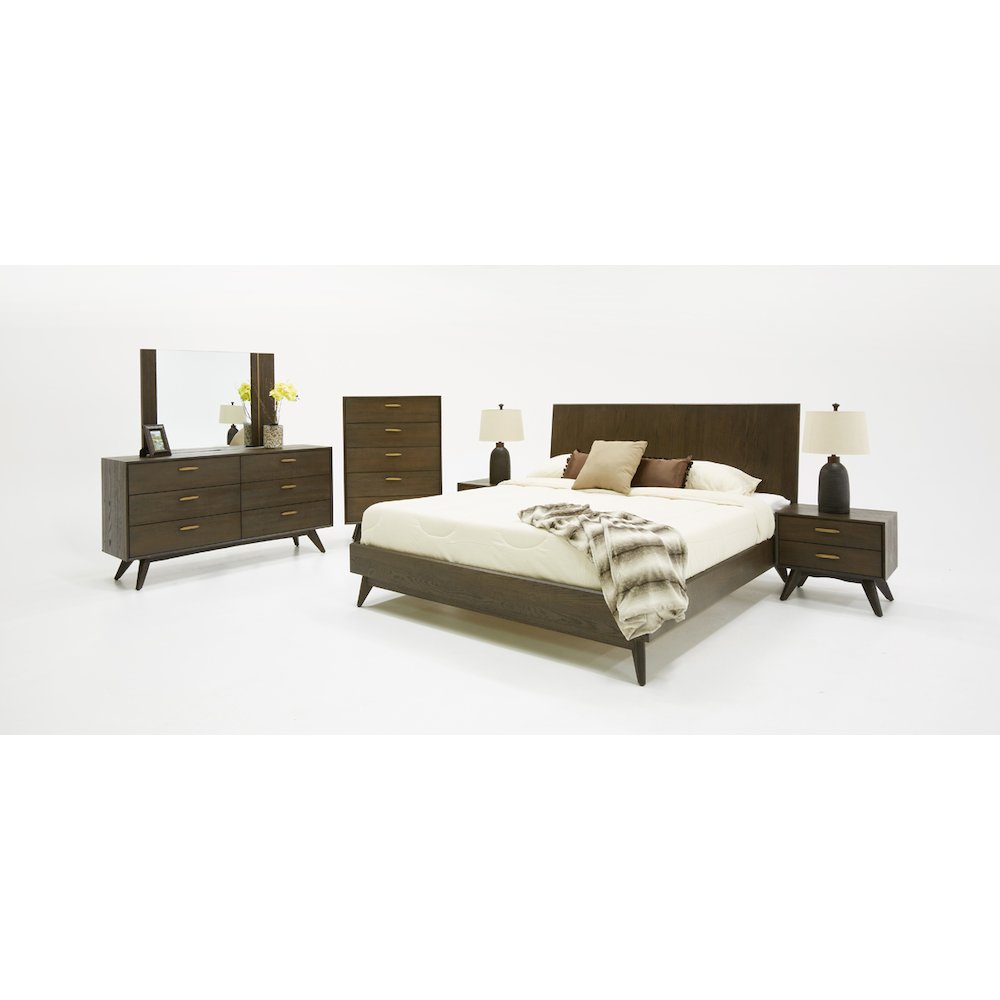 Modrest Novak Modern Dark Oak Chest. Picture 12