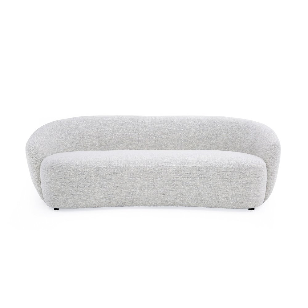 Modrest Omaha - Modern Off White Fabric Sofa. Picture 3