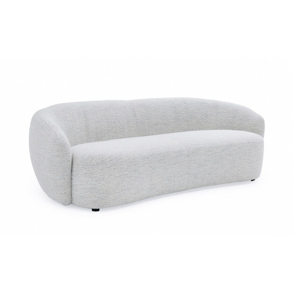 Modrest Omaha - Modern Off White Fabric Sofa. Picture 1