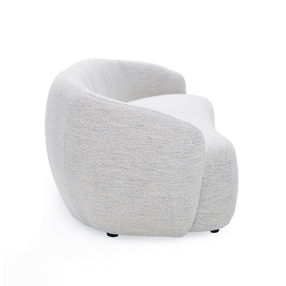 Modrest Omaha - Modern Off White Fabric Sofa. Picture 2